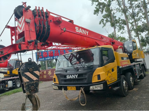 Sell used mobile cranes 50tons,SANY,STC500E5,2020,